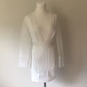 Shareen Collections Lace Long Sleeve Dress